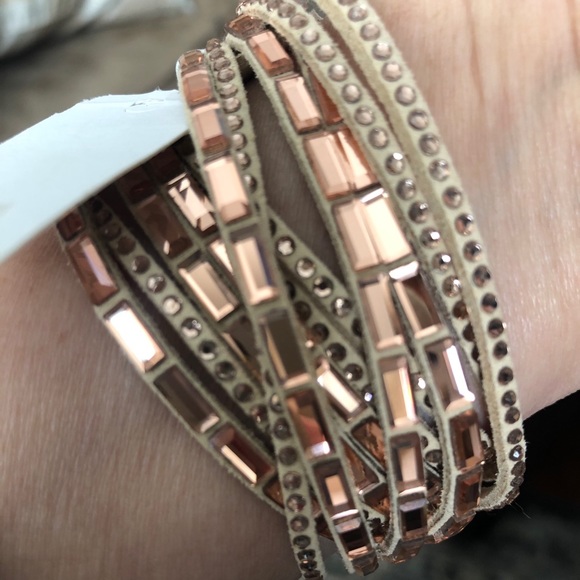 Dune and willow genuine leather wrap bracelet - Picture 1 of 7